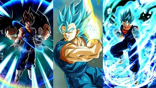 DBZ Dokkan Battle - LR Vegito Blue: Super Attacks with Voice Acting