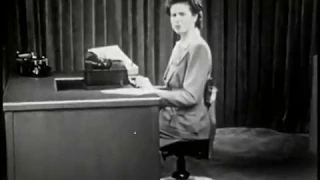 Basic Typing Lessons from 1944 - Part 1