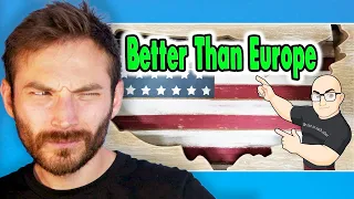 European reacts to 10 reasons USA is better than Europe