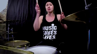 Lindsey Raye Ward - Linkin Park - What I've Done (Drum Cover) #HitRewindPT1