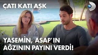 Yasemin, Asaf'ın ağzının payını verdi! - Çatı Katı Aşk 9. Bölüm