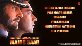 Major Saab Movie Full Songs | Amitabh Bachchan, Ajay Devgn, Sonali Bendre | Jukebox