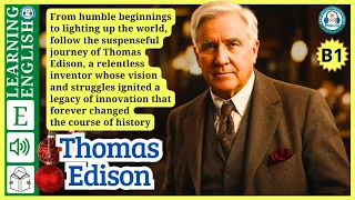 learn English through story level 3 🍁 Thomas Edison | WooEnglish