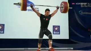 2016 European Weightlifting Championships, Men 69 kg  Тяжелая Атлетика. Чемпионат Европы