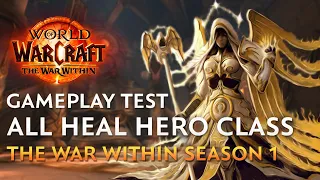 I Tested All Healer In THE WAR WITHIN - World of Warcraft: The War Within Beta Gameplay