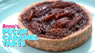 Chocolate Pecan Caramel Tarts For A Decadent Dinner Party! | Anna's Occasions