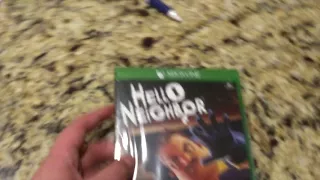 Hello Neighbor unboxing!