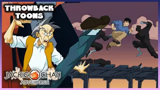 Jackie Chan Adventures | Jackie And Uncle Fights | Throwback Toons