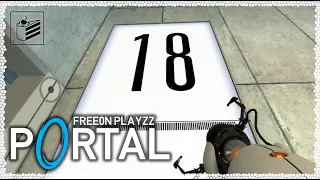 Как пройти усложненную камеру 18  | PORTAL (2007) Достижения STEAM #Free0nPlayzz