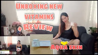 UNBOXING AQUA SKIN VITAMINS + MINI REVIEW/ JOAN B TV