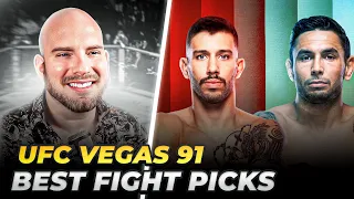 UFC VEGAS 91: NICOLAU VS PEREZ | BEST FIGHT PICKS | HALF THE BATTLE