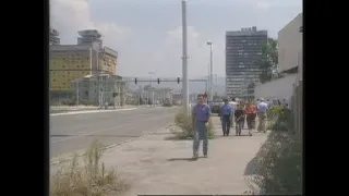 Bosnia - Serbian Snipers Shot At Sarajevo's Tram