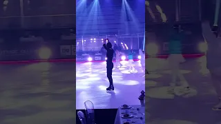 Music on ice 2023 - Stephane Lambiel as little ballerina at rehearsal