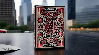 Avengers Red Infinity Saga Playing Cards | Deck Review | Immortal Playing Cards