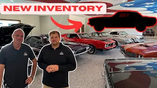 Classic Car Lot Walk Around! New Inventory of Classic cars for sale