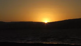 Sunset at the Kineret (Sea of Galilee)