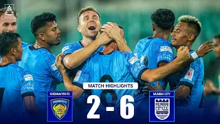 Chennaiyin FC vs Mumbai City FC || 2-6 || Match Highlights || Hero ISL 2022-23 || Football Accent