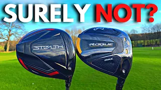 I DID NOT see this coming | TaylorMade Stealth vs Callaway Rogue ST