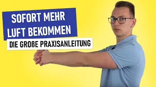 So bekommst du sofort besser Luft (2 Übungen) + wichtige Haltungsschulung für den Alltag