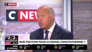 Sur la loi sur l’état d’urgence : "il y a un contrôle du conseil constitutionnel", déclare L. Fabius