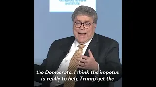 Barr Slams Trump Indictment As 'Political Hit Job'