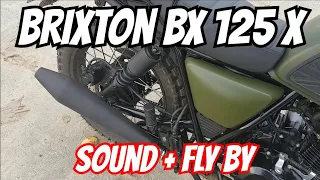 Brixton BX 125 X Sound (Felsberg) | Arrow Krümmer | Original ESD modifiziert | fly-by