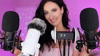 ASMR Microphone Trigger Comparison / Test - 3dio vs Rode vs Blue Yeti