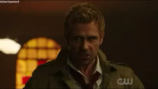 Legends of Tomorrow 3x10/Constantine, Snart, and Sara perform a exorcism on Nora Darhk