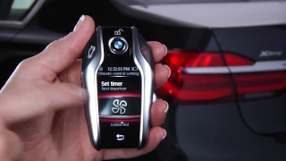 Управление системой кондиционирования припаркованного автомобиля на BMW 5 G30 2017