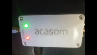ACASOM in TX mod cu VNA analizor - ACASOM in TX mode with vna analyzer