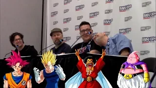 Chris Rager & Josh Martin Crash Dragonball Panel with Sean Schemmel & Chris Sabat