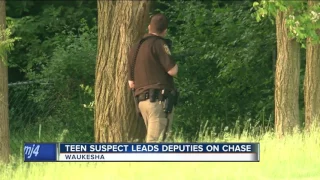 Teen suspect leads Waukesha County deputies on chase