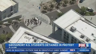 4 Grossmont Union High School Students Detained, Released After Protest: