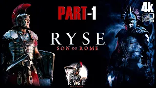 RYSE : Son of Rome Gameplay Walkthrough Part 1 The Beginning [4k 60 FPS RAY TRACING] - No Commentary