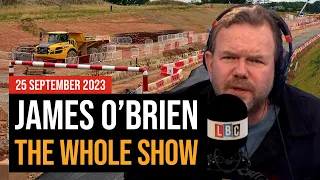 If I say HS2, what do you say? James O'Brien - The Whole Show