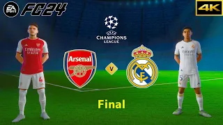 FC 24 - ARSENAL vs. REAL MADRID - UEFA CHAMPIONS LEAGUE FINAL - [4K]