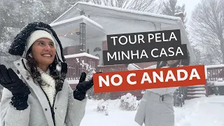 TOUR PELA MINHA CASA NO CANADA + CUSTO DE VIDA