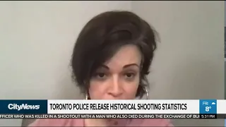 Toronto police release historical shooting statistics