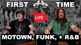 Motown, Funk & Soul Livestream!! FIRST TIME REACTIONS!