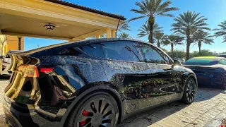 Cross country road trip in a Tesla Model Y Performance