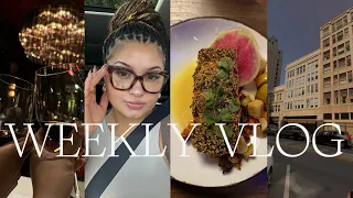 WEEKLY VLOG| a trip to Columbus + we outsideee + brunch with a supporter + date night & more !