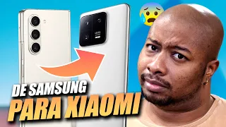 USUÁRIO SAMSUNG há 7 ANOS passa 1 SEMANA com CELULAR XIAOMI TOPO DE LINHA! (Xiaomi 13 PRO)