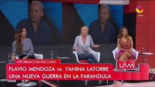 Yanina Latorre contra Flavio Mendoza: "Es un desubicado, es un misógino, es un maltratador"