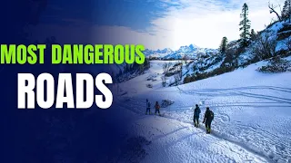 Top 10 Most dangerous roads in the world 🌎#youtube #top