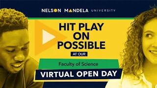 Mandela Uni 2022 Faculty of Science Virtual Open Day