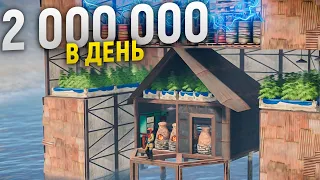 2 000 000 скрапа дает мой секретный электрический МВК бункер в Rust/Раст