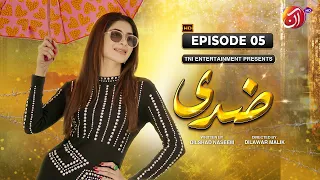 Ziddi Episode 05 [Eng Sub] - #AzekahDaniel #ShamoonAbbasi #MehrunnisaIqbal - 05 May 2023 - AAN TV