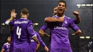 ملخص مباراة ريال مدريد ويوفنتوس 4-1 نهائي تشامبيونز ليج 2017 عصام الشوالي Full_HD