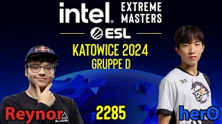 Bald GSL Match? - 🇮🇹 Reynor (Z) vs 🇰🇷 herO (P) - IEM Katowice 2024 - Gruppe D - StarCraft 2 - 2285