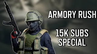 Dominating in Armory Rush | 15k Subs Special  - Arena Breakout